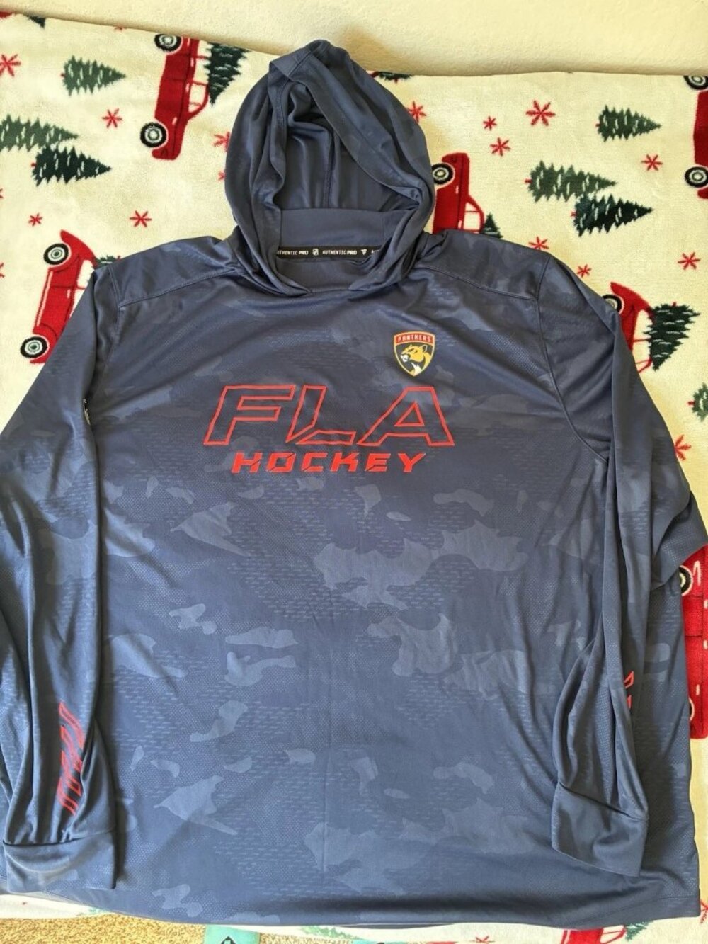 Fanatics Florida Panthers Authentic Pro NHL FLA Hockey Hoodie 4XL